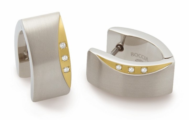 Obrázok z Boccia Titanium náušnice