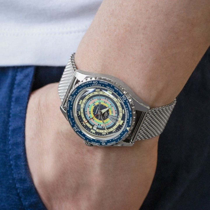 Obrázok z Mido Ocean Star Decompression Worldtimer Special Edition