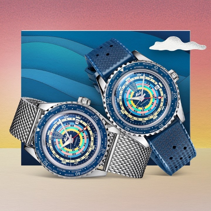 Obrázok z Mido Ocean Star Decompression Worldtimer Special Edition