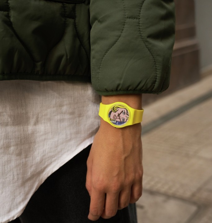 Obrázok z Swatch Reverie by Roy Lichtenstein, the Watch