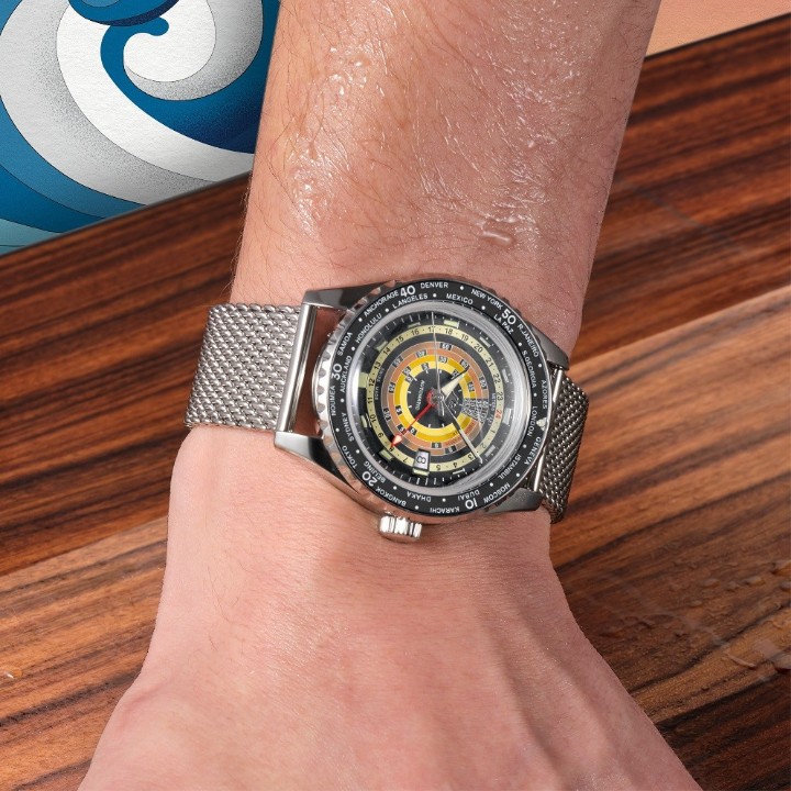 Obrázok z Mido Ocean Star Decompression Worldtimer Special Edition