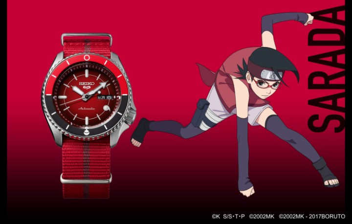 Obrázok z Seiko 5 Sports Sarada Uchiha Limited Edition