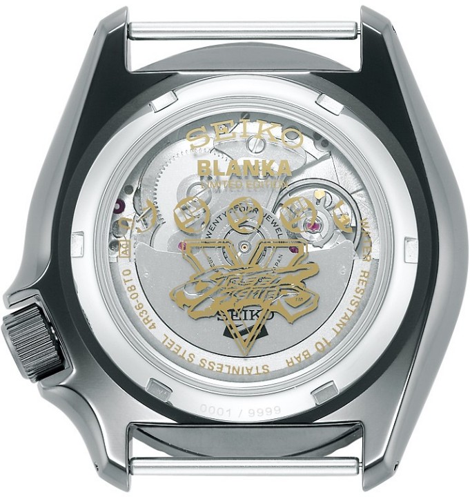 Obrázok z Seiko 5 Sports Street Fighter V Limited Edition BLANKA - Call Of The Wild