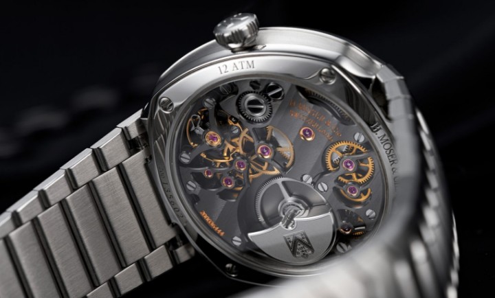 Obrázok z H. Moser & Cie Streamliner Small Seconds Blue Enamel