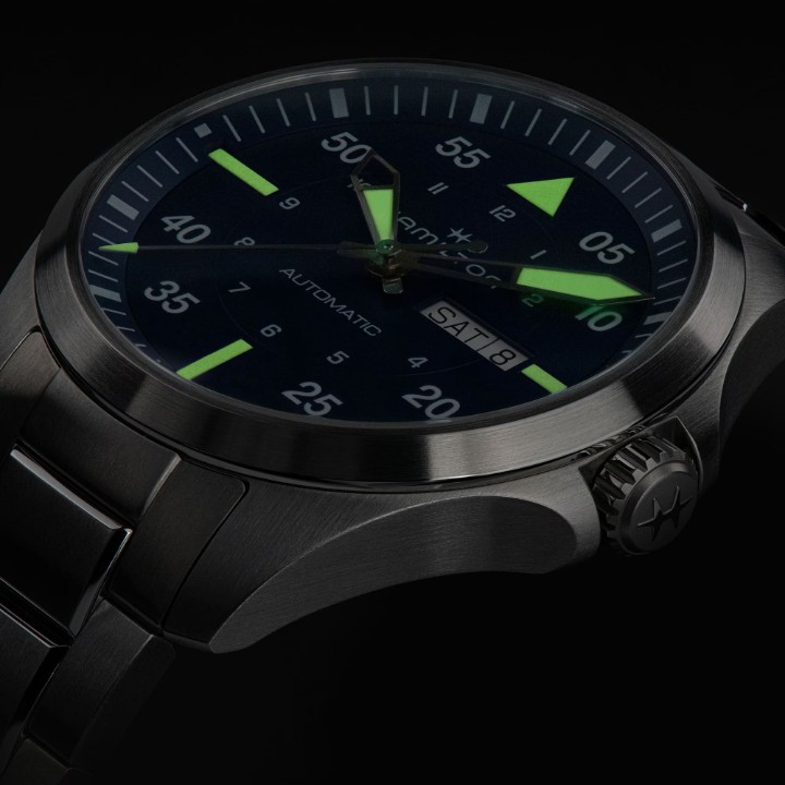 Obrázok z Hamilton Khaki Aviation Pilot Day Date