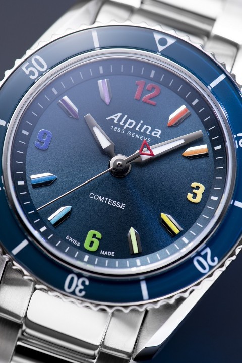 Obrázok z Alpina Alpiner Comtesse Sport Quartz Rainbow Limited Edition