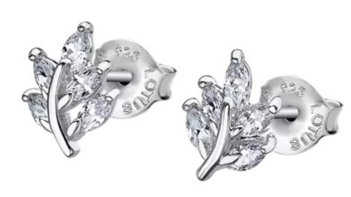 Obrázok z LOTUS SILVER náušnice 