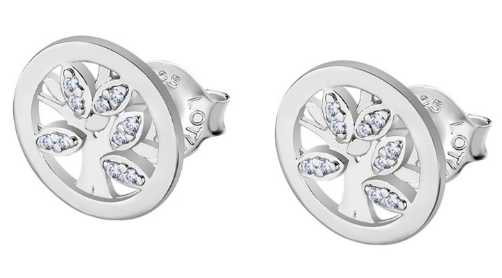 Obrázok z LOTUS SILVER náušnice MYSTIC