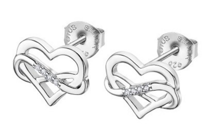 Obrázok z LOTUS SILVER náušnice MOMENTS