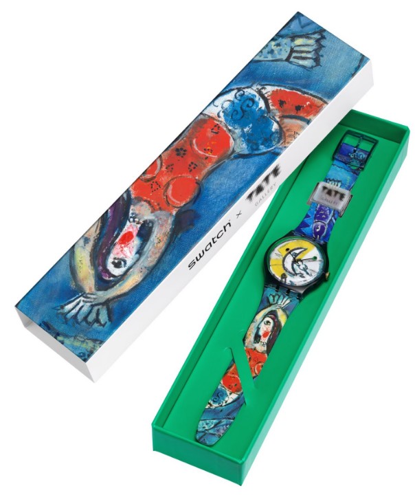 Obrázok z Swatch x Tate Gallery Chagall's Blue Circus
