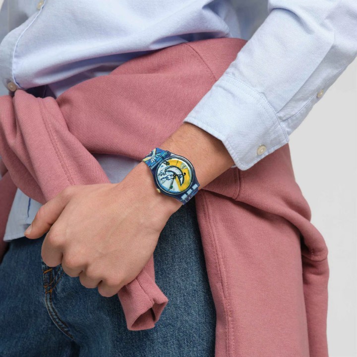 Obrázok z Swatch x Tate Gallery Chagall's Blue Circus