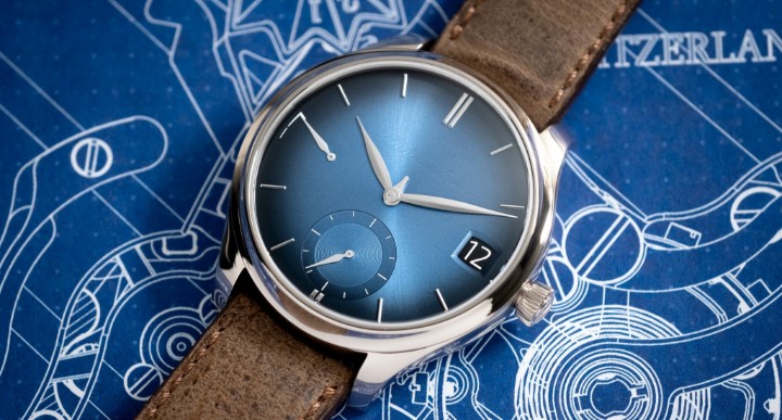 Obrázok z H. Moser & Cie Endeavour Perpetual Calendar Funky Blue