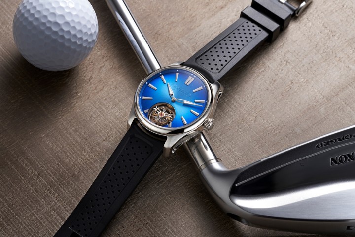 Obrázok z H. Moser & Cie Pioneer Tourbillon Arctic Blue