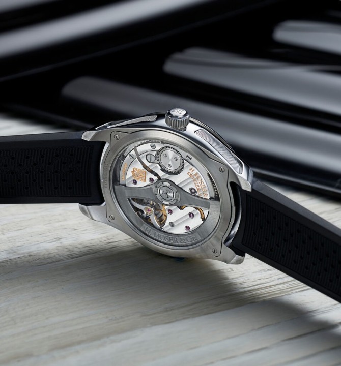 Obrázok z H. Moser & Cie Pioneer Centre Seconds Arctic Blue