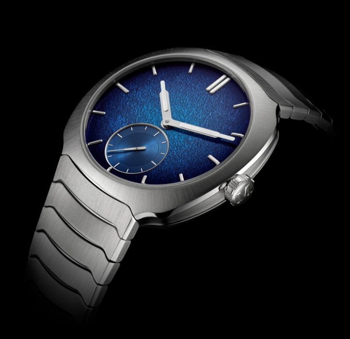 Obrázok z H. Moser & Cie Streamliner Small Seconds Blue Enamel