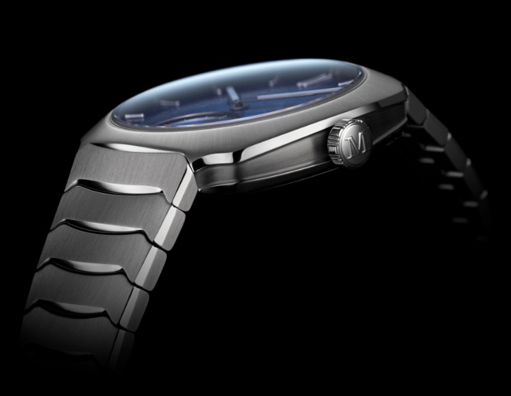 Obrázok z H. Moser & Cie Streamliner Small Seconds Blue Enamel