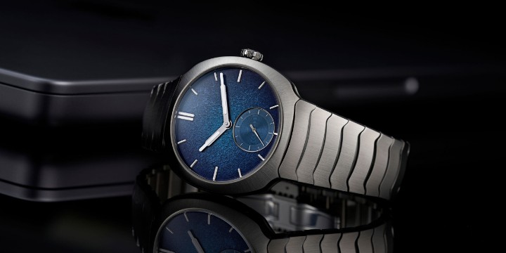 Obrázok z H. Moser & Cie Streamliner Small Seconds Blue Enamel