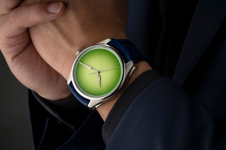 Obrázok z H. Moser & Cie Pioneer Centre Seconds Concept Citrus Green