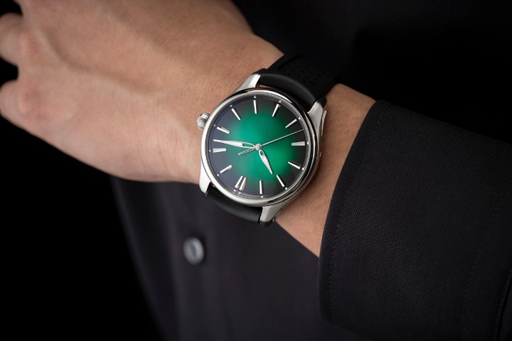 Obrázok z H. Moser & Cie Pioneer Centre Seconds Cosmic Green