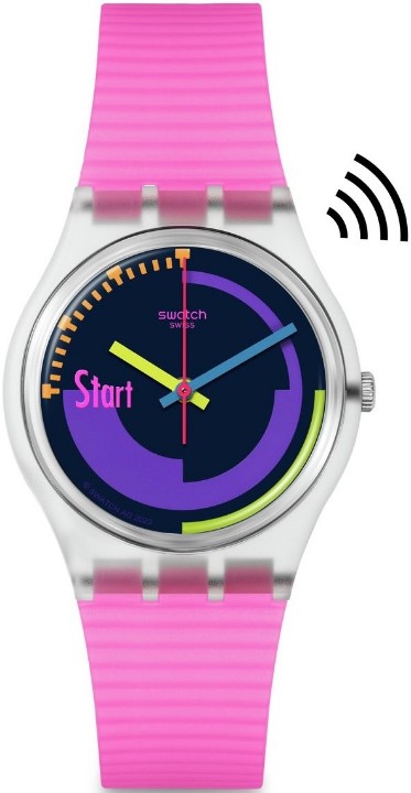 Obrázok z Swatch Neon Pink Podium Pay!