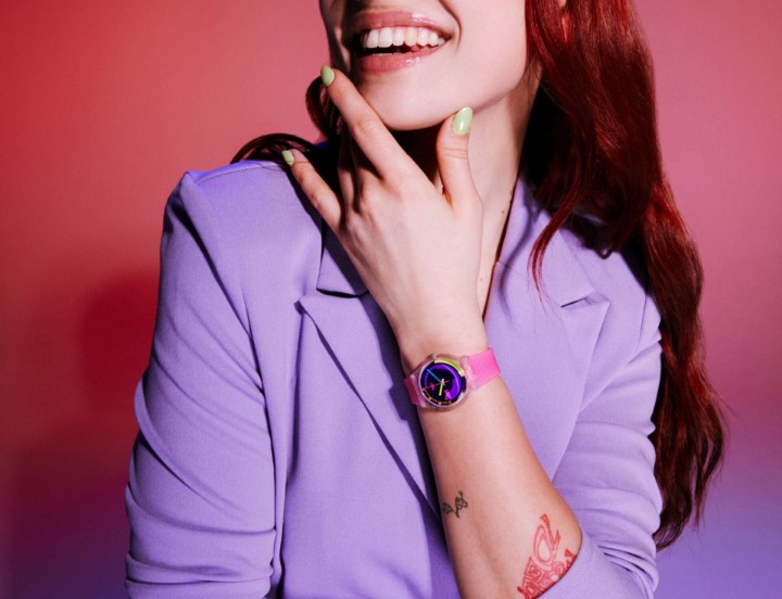 Obrázok z Swatch Neon Pink Podium Pay!