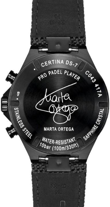 Obrázok z Certina DS-7 Chronograph Padel Edition by Marta Ortega