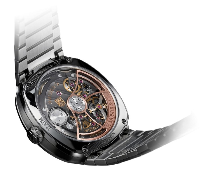 Obrázok z H. Moser & Cie Streamliner Centre Seconds Matrix Green