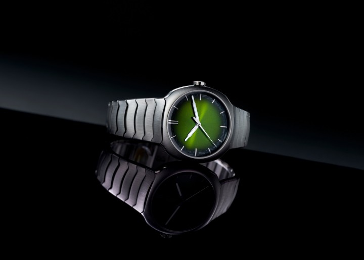 Obrázok z H. Moser & Cie Streamliner Centre Seconds Matrix Green