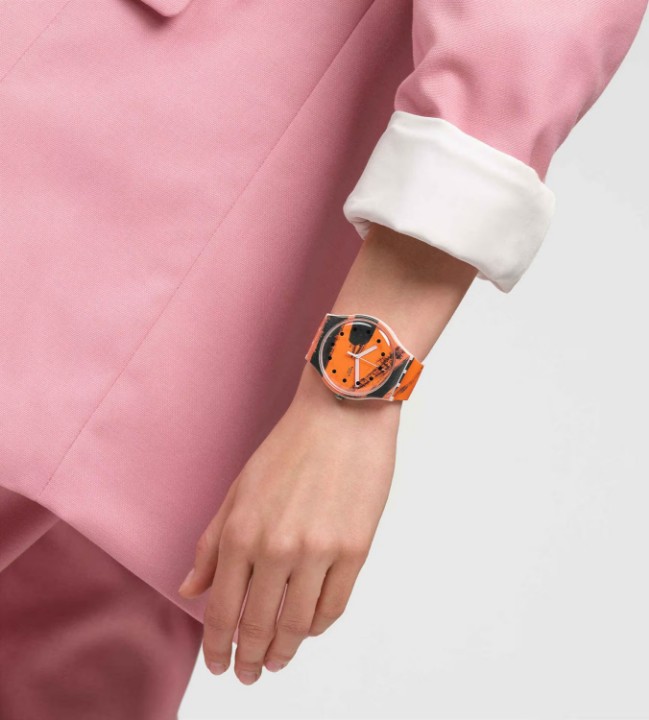 Obrázok z Swatch x Tate Gallery Barns-Graham's Orange and Red on Pink