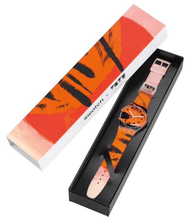 Obrázok z Swatch x Tate Gallery Barns-Graham's Orange and Red on Pink