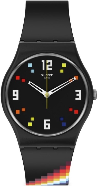 Obrázok z Swatch Black Carousel Squares