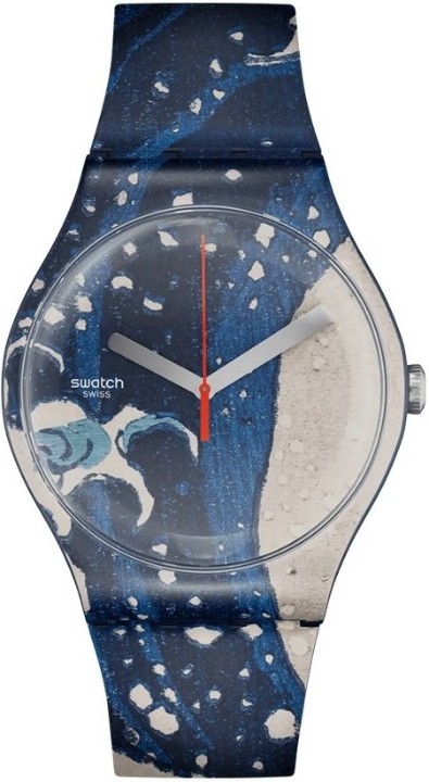 Obrázok z Swatch The Great Wave by Hokusai & Astrolabe