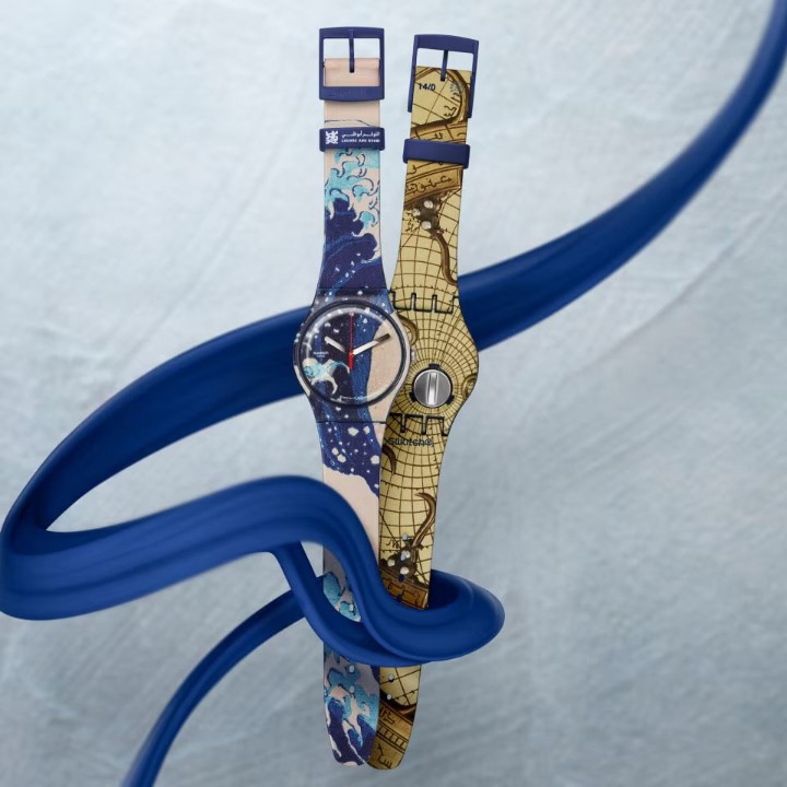 Obrázok z Swatch The Great Wave by Hokusai & Astrolabe