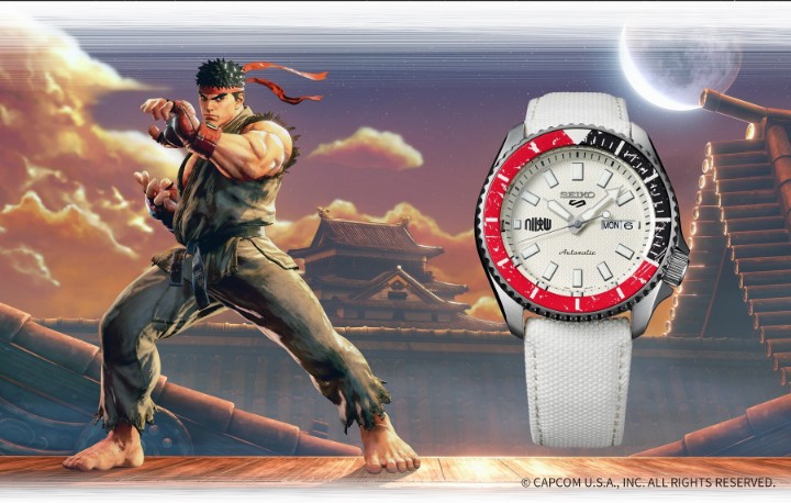 Obrázok z Seiko 5 Sports Street Fighter V Limited Edition RYU - Unshakable Fist