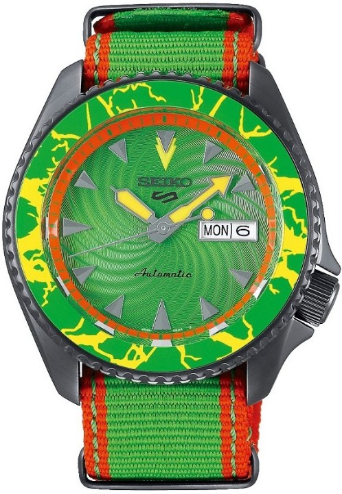 Obrázok z Seiko 5 Sports Street Fighter V Limited Edition BLANKA - Call Of The Wild