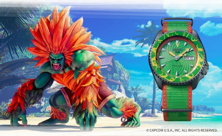 Obrázok z Seiko 5 Sports Street Fighter V Limited Edition BLANKA - Call Of The Wild