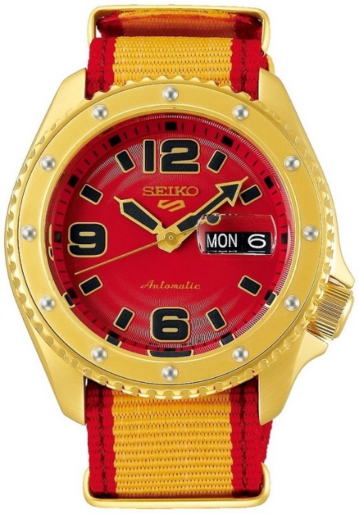 Obrázok z Seiko 5 Sports Street Fighter V Limited Edition ZANGIEF - Iron Cyclone