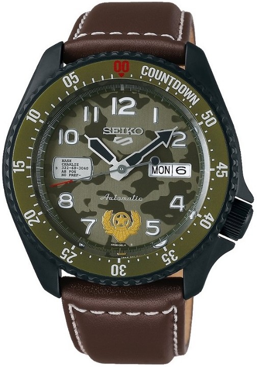Obrázok z Seiko 5 Sports Street Fighter V Limited Edition GUILE - Indestructible Fortress