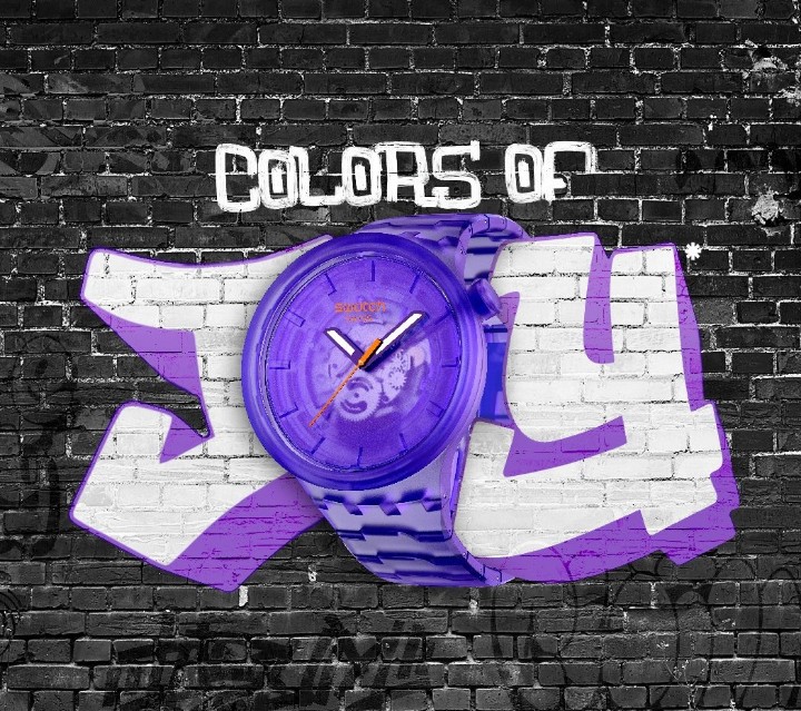 Obrázok z Swatch Purple Joy