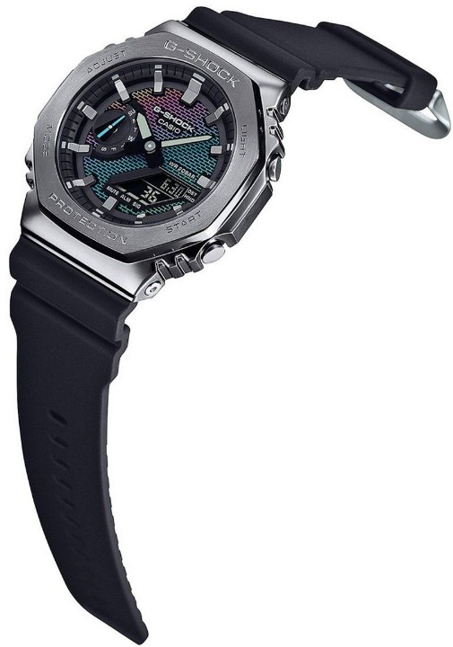 Obrázok z Casio G-Shock G-Steel Rainbow Brick Wall Series