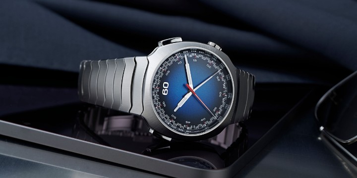 Obrázok z H. Moser & Cie Streamliner Flyback Chronograph Funky Blue