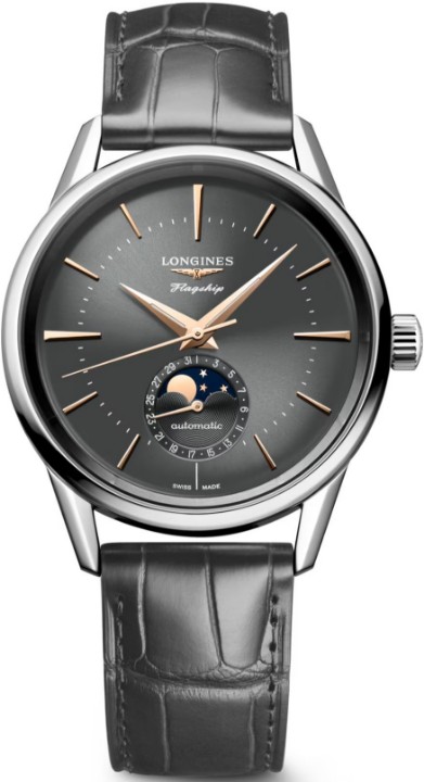 Obrázok z Longines Flagship Heritage Moonphase