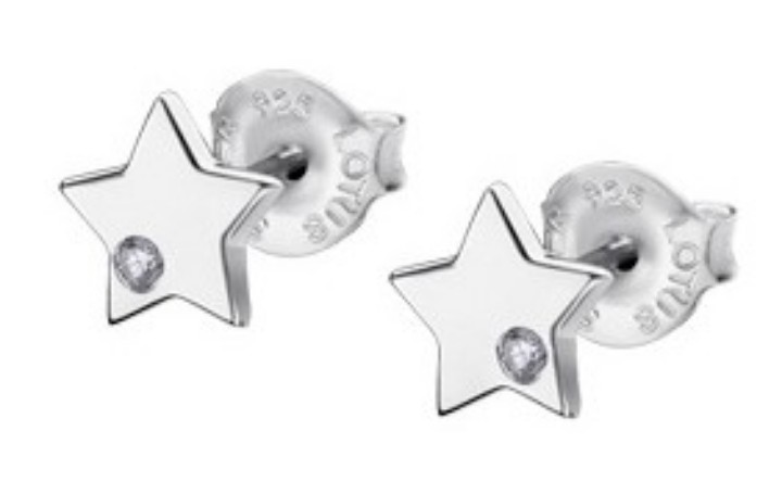 Obrázok z Náušnice Lotus Silver Mystic