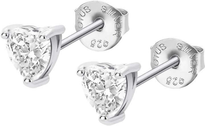 Obrázok z LOTUS SILVER náušnice 