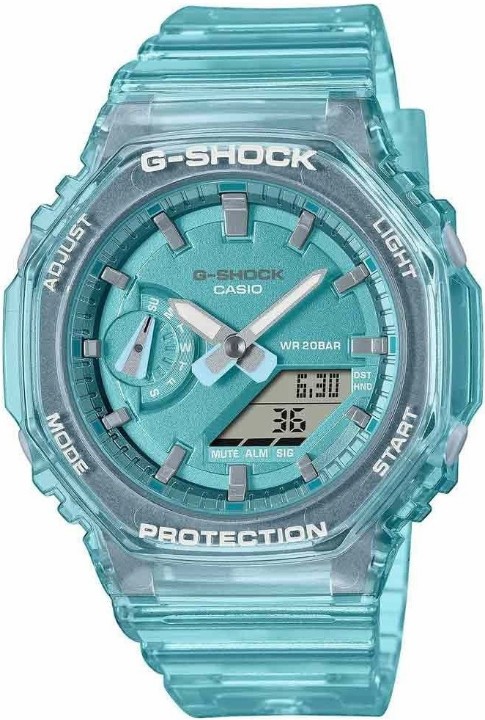 Obrázok z Casio G-Shock Mini Carbon Core Guard Skeleton x Metallic Dial