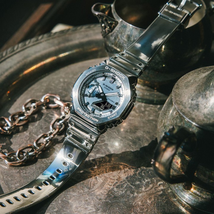 Obrázok z Casio G-Shock G-Steel Fine Metallic Series