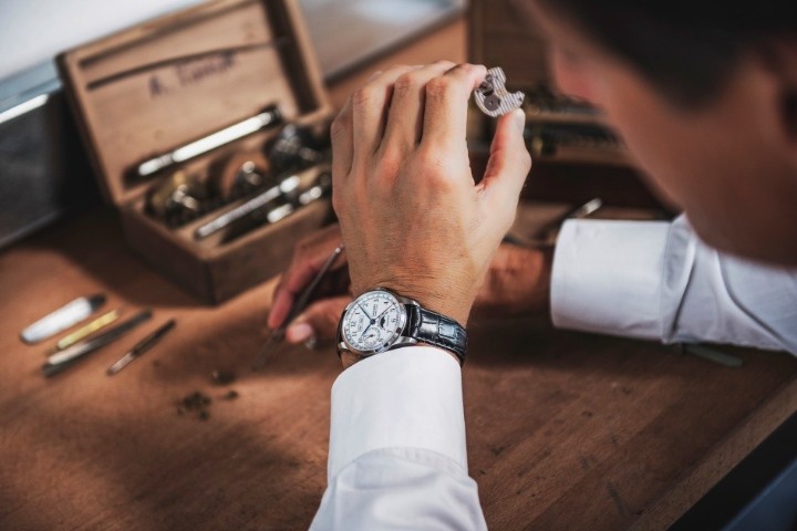 Obrázok z Union Glashütte 1893 Johannes Dürrstein Edition Moon Phase