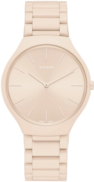 Obrázok z Rado True Thinline Les Couleurs™ Pale Sienna