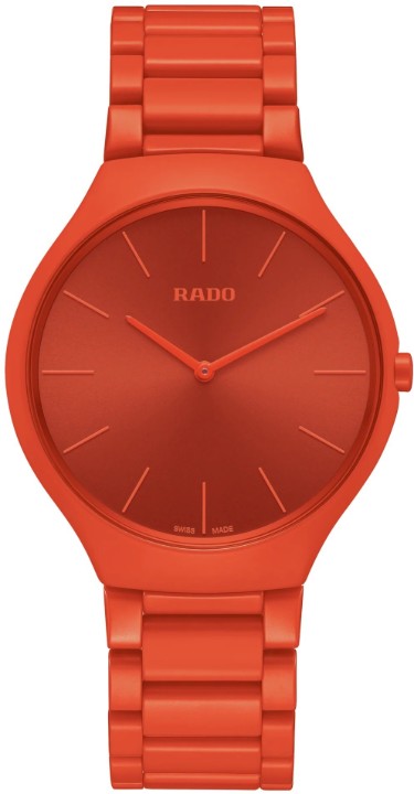 Obrázok z Rado True Thinline Les Couleurs™ Powerful Orange