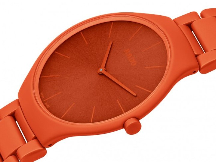 Obrázok z Rado True Thinline Les Couleurs™ Powerful Orange